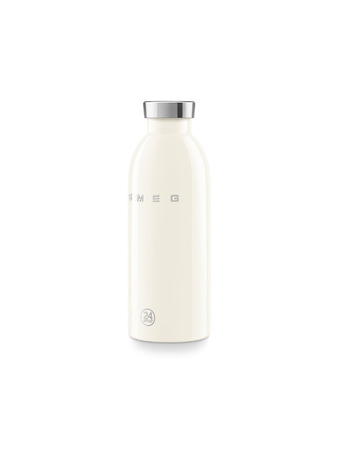 Smeg 24Bottles Clima bottle thermos 500ml, cream. - Image 3